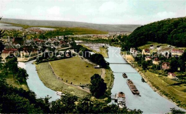 Hann. Muenden Dreiflüssestadt Blick vom Dingelstedt P