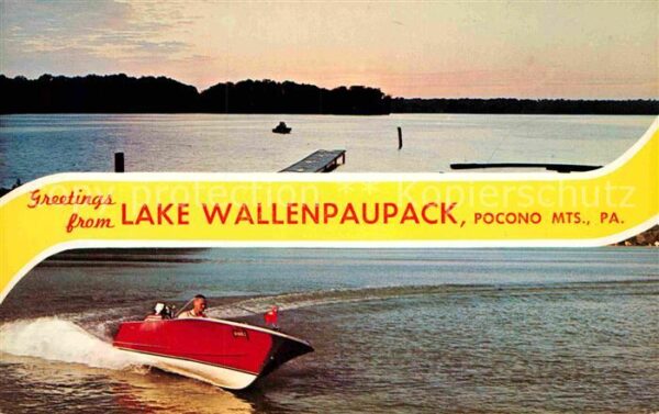 Nyack Lake Wallanpaupack Pocono Mts