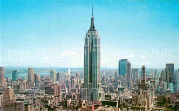 New York City Empire State Building Fliegeraufnahme S