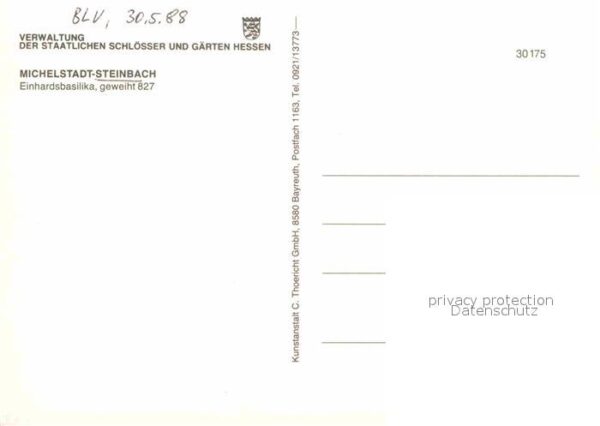 Steinbach Bergstrasse bei Michelstadt Einhardsbasilika – Bild 2