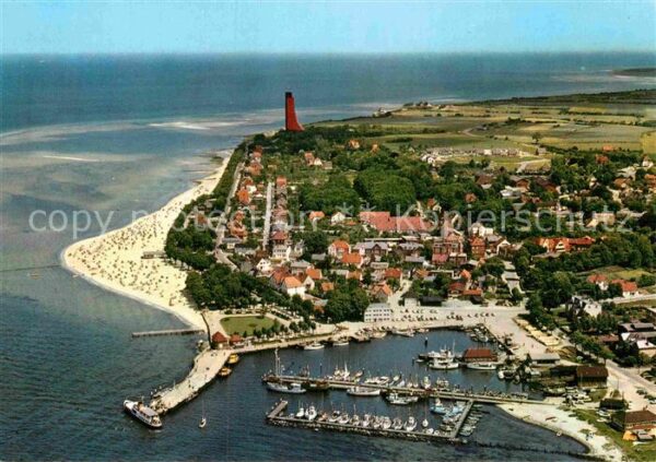 Laboe Fliegeraufnahme mit Strand Hafen Marine