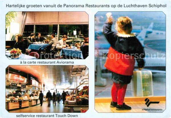 Amsterdam Niederlande Flughafen Schiphol Restaurant