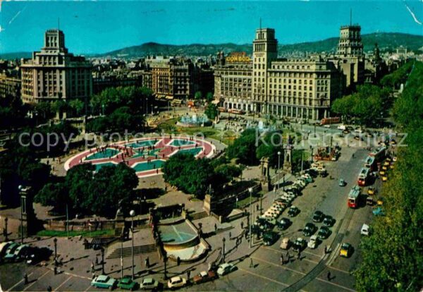 Barcelona Cataluna Plaza de Cataluna