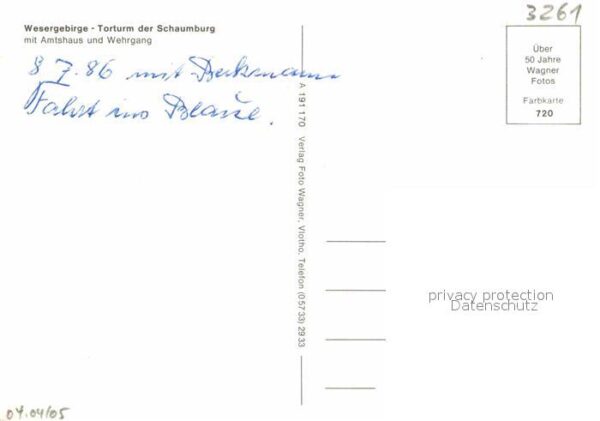 Wesergebirge Torturm der Schaumburg mit Amtshaus und – Bild 2