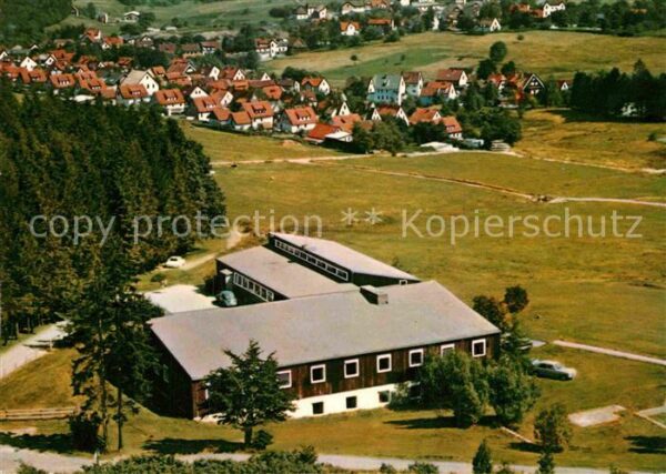 Braunlage Fliegeraufnahme Jugendherberge