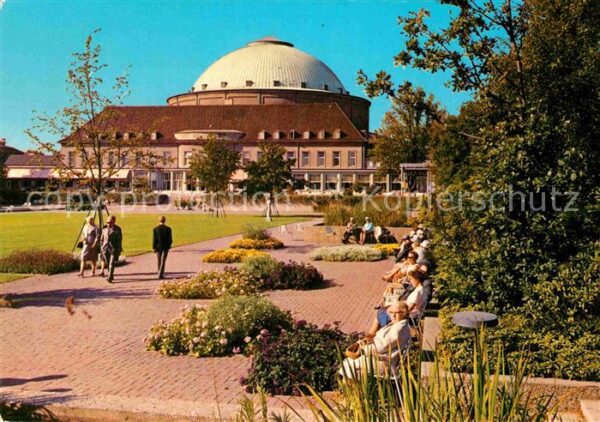 Hannover Stadthalle mit Garten