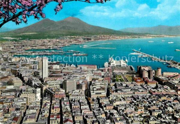 Napoli Neapel Fliegeraufnahme San Martino