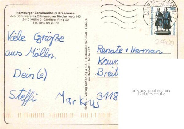 Moelln Lauenburg Schullandheim Drüsensee – Bild 2
