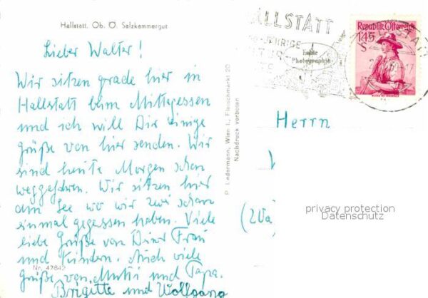 Hallstatt Austria Partie am See – Bild 2