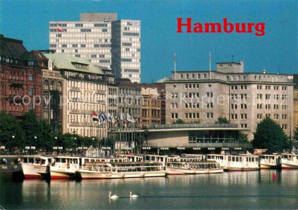 Hamburg Alsterpavillon am Jungfernstieg