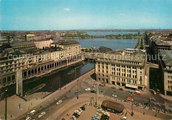 Hamburg Die drei Alsterbecken