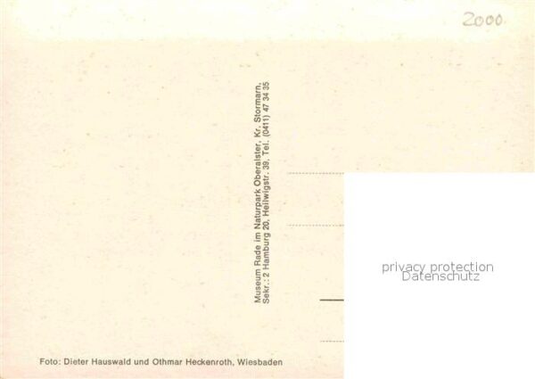 Hamburg Museum Rade im Naturpark Oberalster – Bild 2