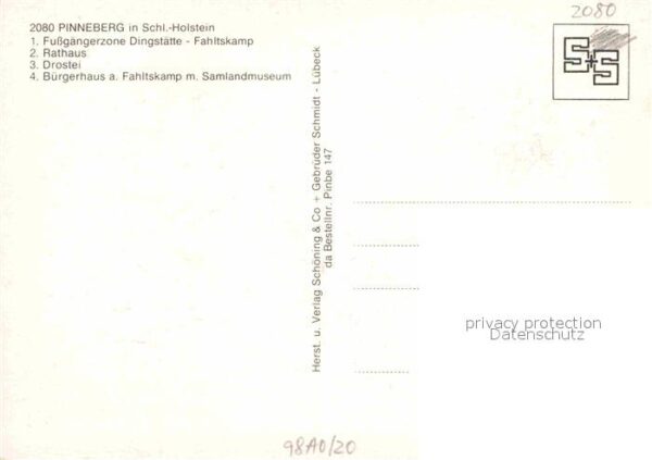 Pinneberg Dingstätte Fahltskamp Rathaus Drostei S – Bild 2