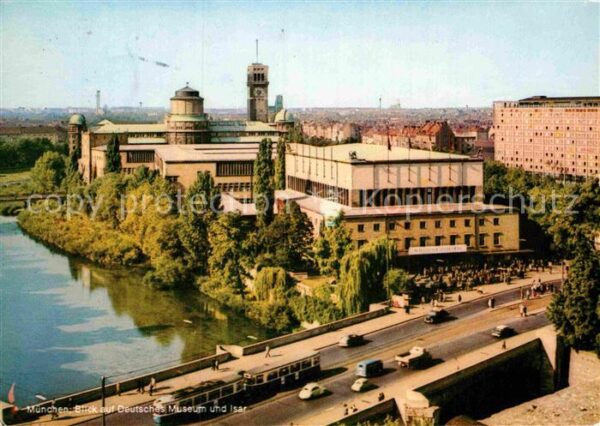 Muenchen Fliegeraufnahme Deutsches Museum