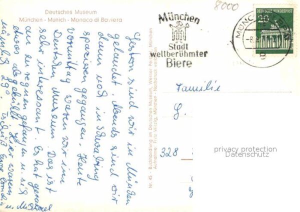 Muenchen Fliegeraufnahme Deutsches Museum – Bild 2
