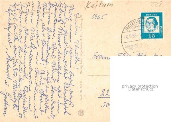 Keitum Sylt Altes Wohnhaus – Bild 2