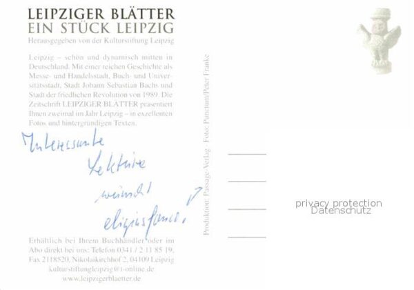 Leipzig Leipziger Blätter – Bild 2