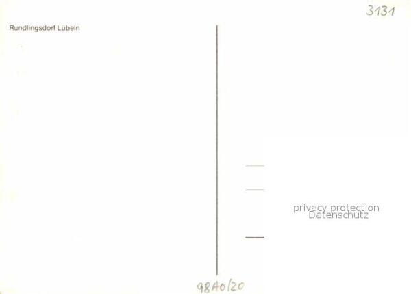 Luebeln Fliegeraufnahme Rundlingsdorf – Bild 2