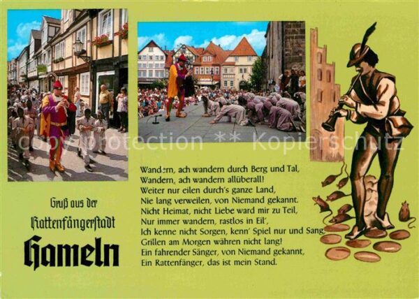 Hameln Weser Rattenfänger