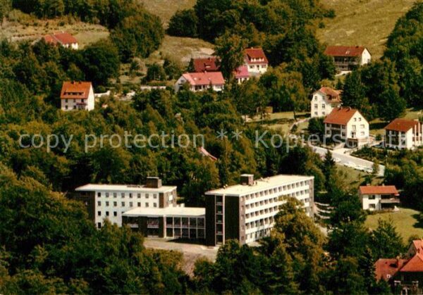 Bad Lauterberg Fliegeraufnahme Diabetes Klinik