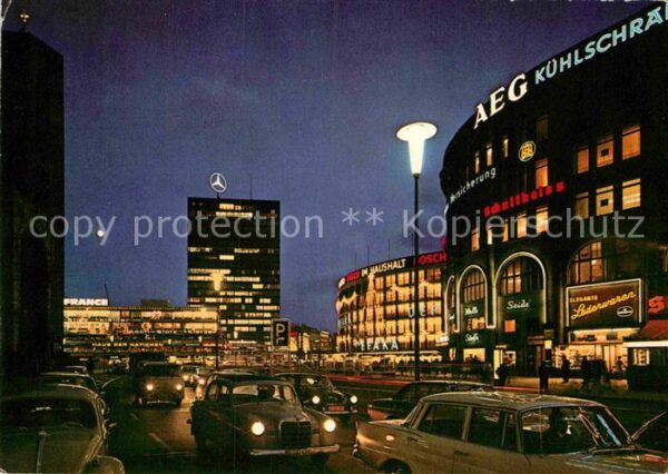 Berlin Kurfürstendamm mit Europa Center