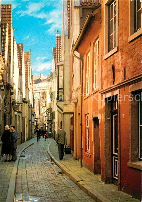 Bremen Schnoorviertel Gasse in der Altstadt