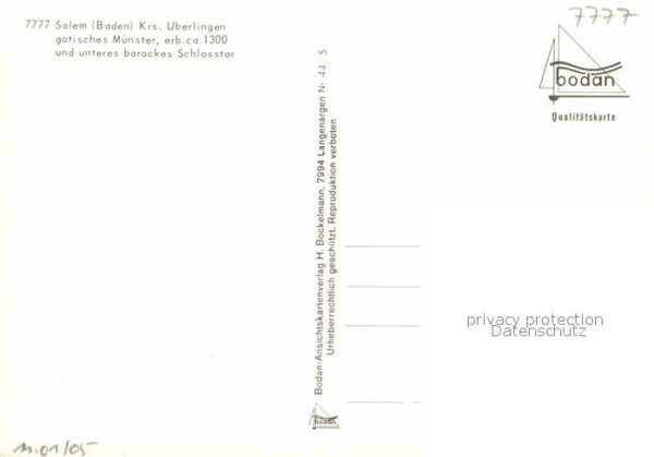 Salem Baden Münster und Schloss – Bild 2