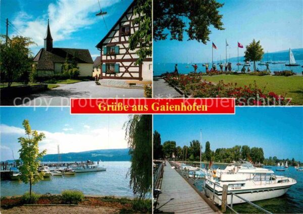 Gaienhofen Hafne Seepartien