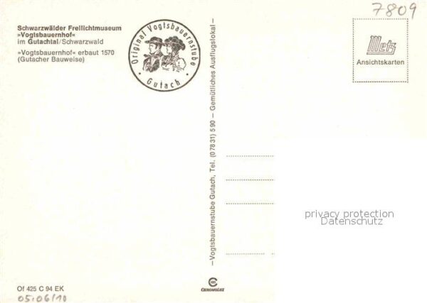 Gutach Breisgau Schwarzwälder Freilichtmuseum Vogtsbaue – Bild 2