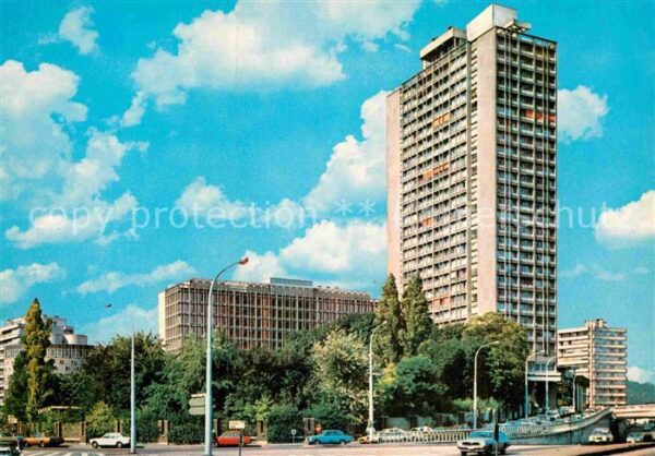 Liege Luettich Pont et tour Kennedy