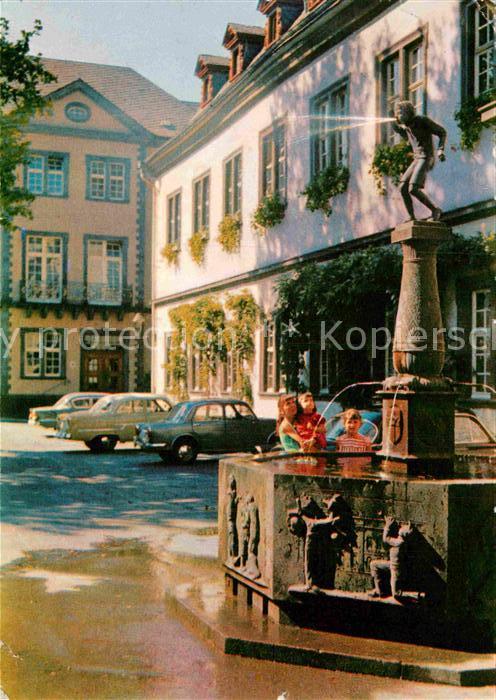 Koblenz Rhein Schengelbrunnen
