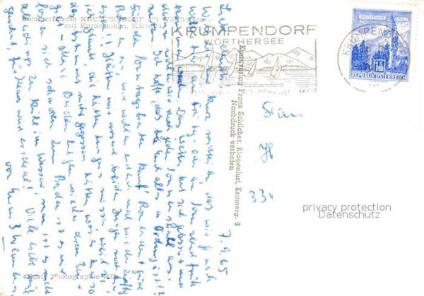 Krumpendorf Woerthersee mit Karawanken und Karnten – Bild 2