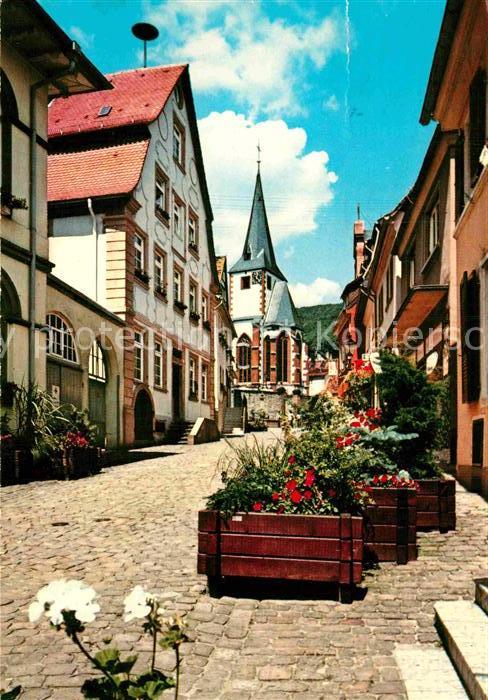 Neckarsteinach Fußgängerzone Vierburgenstadt