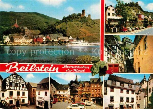 Beilstein Mosel Moselpartie Ortspartien