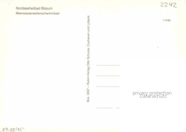 Buesum Nordseebad Meerwasserwellenschwimmbad – Bild 2