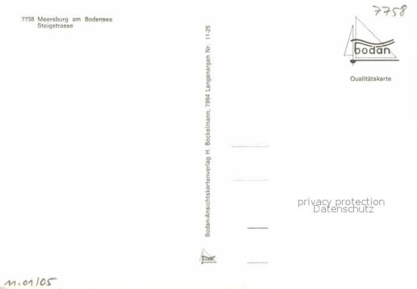 Meersburg Bodensee Steigstrasse Fachwerk – Bild 2