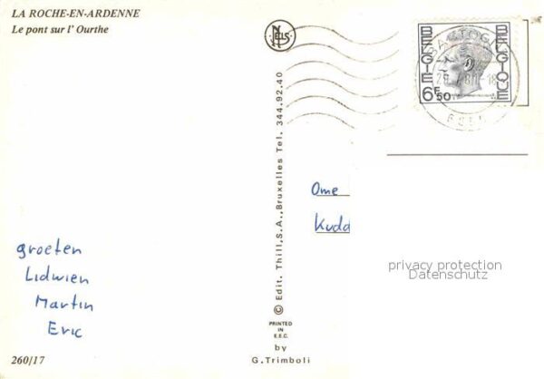 La Roche-en-Ardenne Pont sur L_Ourthe – Bild 2