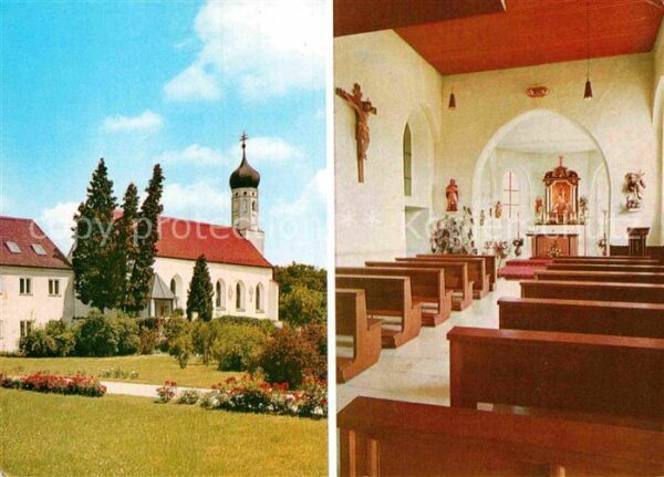 Reichertshofen Pfaffenhofen Marien-Wallfahrtskirche mit Kloster  St