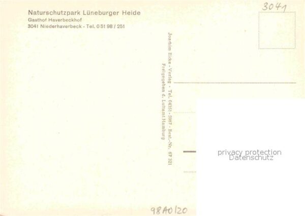 Niederhaverbeck Fliegeraufnahme Naturschutzpark Lünebur – Bild 2
