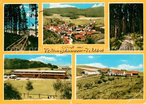 Wirmighausen Waldeck Fliegeraufnahme Wald Diemelsee