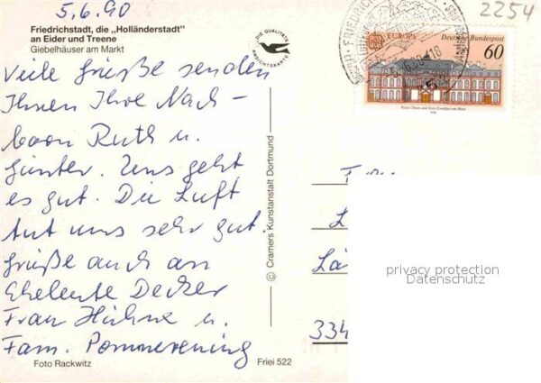 Friedrichstadt Eider an Eider und Treene Giebelhäuser am Mar – Bild 2