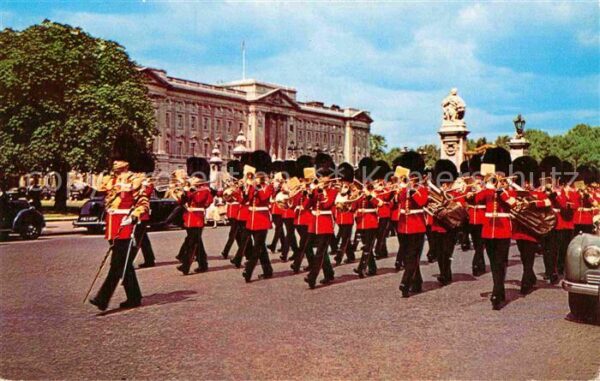 Leibgarde Wache Guards Band Buckingham Palace London