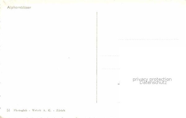 Alphorn Alphornbläser – Bild 2