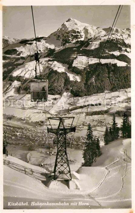 Seilbahn Hahnenkamm Kitzbühel Horn