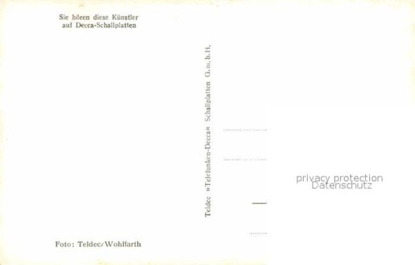 Saenger Band Golgowsky-Quartett Autogramme – Bild 2