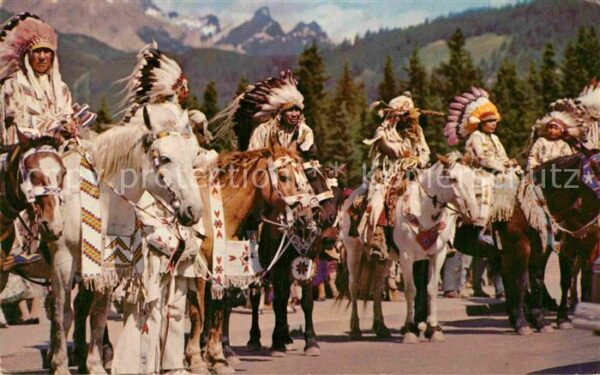 Indianer Native American Sylvan Lake Alberta North American Indi