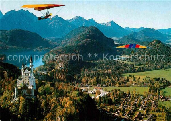 Drachenflug Drachenflieger Tegelberg Königsschlösse