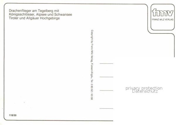 Drachenflug Drachenflieger Tegelberg Königsschlösse – Bild 2