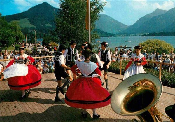 Tanz Taenzer Trachten Oberbayern Seefest
