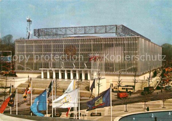 Exposition Universelle Bruxelles 1958 Pavillon de l'U.R.S.S.